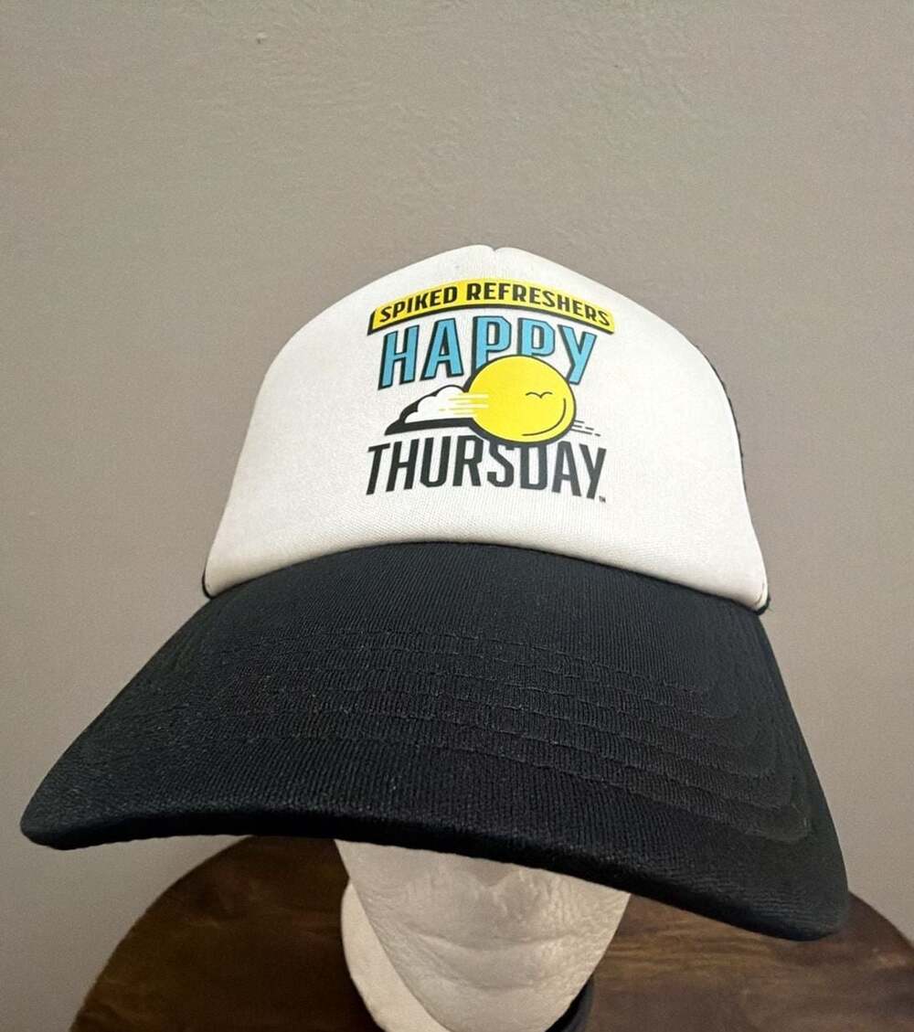 Happy Thursday Spiked Refreshers Trucker Hat Cap